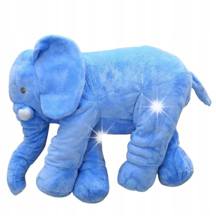 Plüssjáték, click4TOYS, elefánt, szürke, 60x45cm