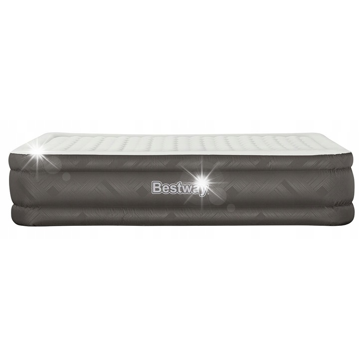 Надуваем матрак Duhman Tough Guard Air Mattress Bestway 69050, 203x152x46см, 350кг, с електрическа помпа, пълен комплект
