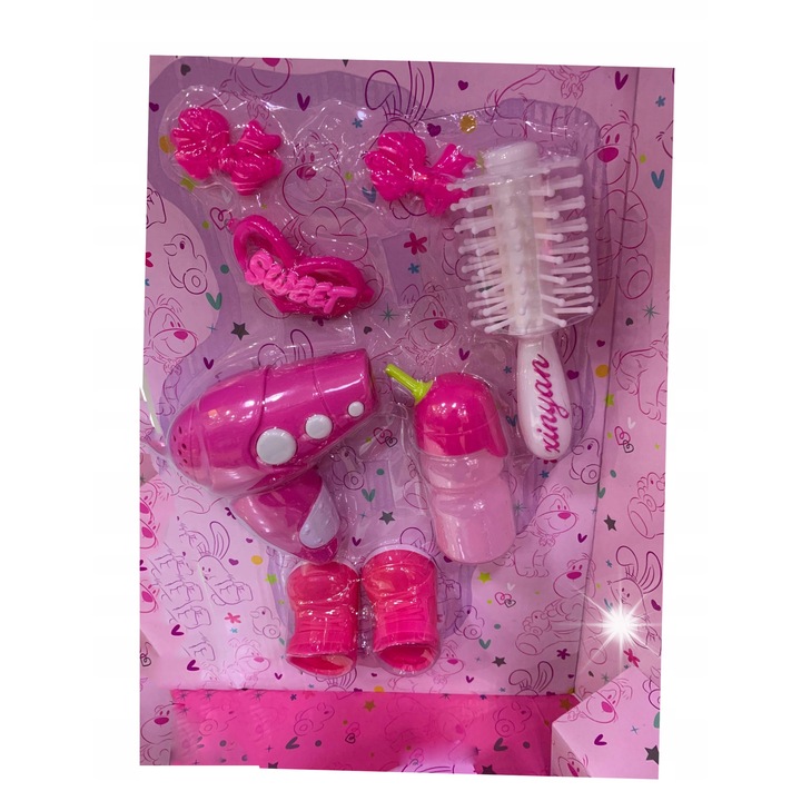 Interaktív babakészlet kiegészítőkkel, Norimpex, 43cm, lányoknak