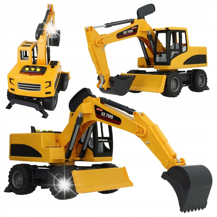 Количка Stator с въртящо се на 360 градуса рамо, звуци и светлини, многоцветна