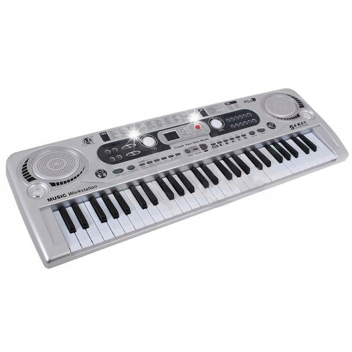 Orgona Ramiz, 54 billentyű, USB, 70x24x7cm, gyermekeknek