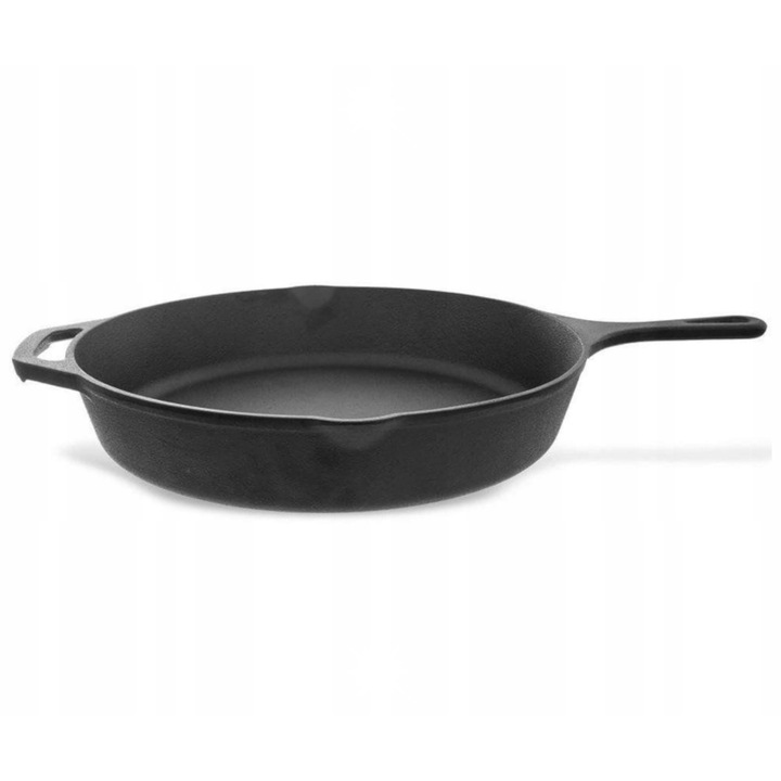 Чугунен тиган Orion, 30см, черен, за готвене на всички видове котло котло котло котло котло котло котло котло котло котло на котложки