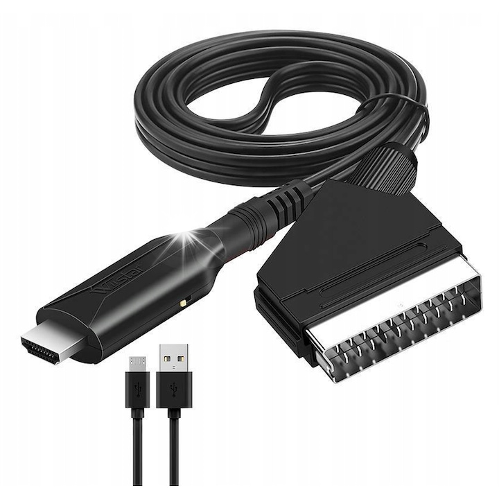 Адаптер SCART към HDMI, 1м, 720/1080p