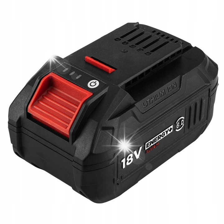 Acumulator Li-Ion 18V 6Ah BOOST UP Graphite, 21700, 10,50x9,20x18,50cm
