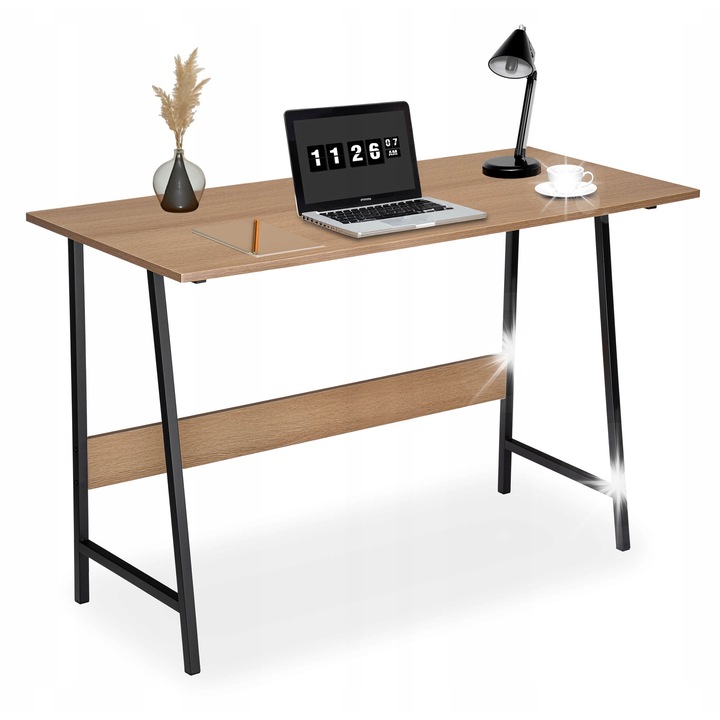 Birou, LoftInspired, metalic, 140x60x73,5cm