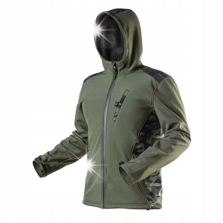 Jacheta de lucru NEO Tools, model MORO SOFTSHELL, material softshell, 2XL