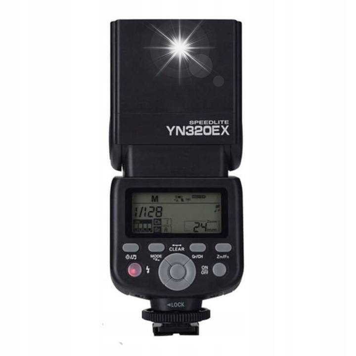 Yongnuo YN-320 EX vaku, TTL, HSS, 31, 24x105mm, teljes készlet