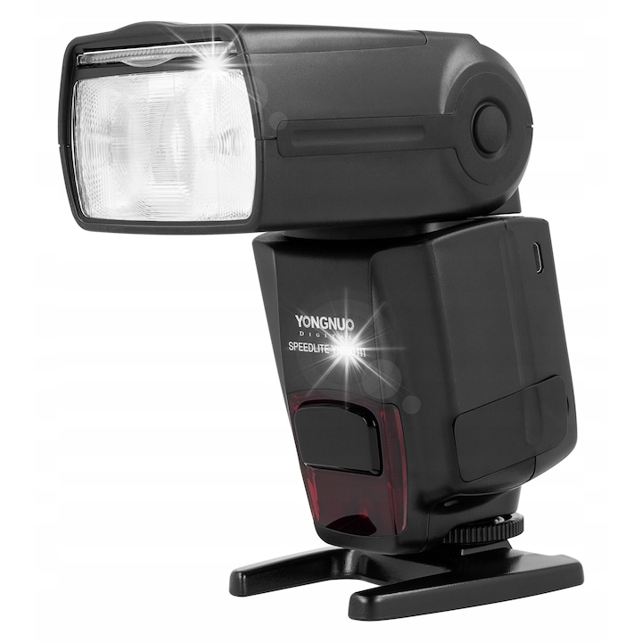 Yongnuo YN-560 III vaku, GN58, 24-105mm zoom, diffúzorral, komplett készlet