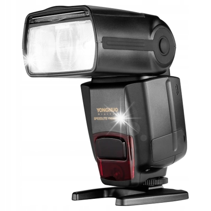 Yongnuo YN565EX III vaku Nikonhoz, GN 58, 3 munkamód, 7,8x19,0x6,0cm