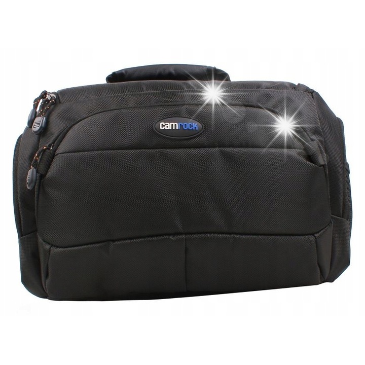 Torba foto Camrock Beeg X50, 25x38x24cm, impermeabila, cu 9 buzunare, set complet