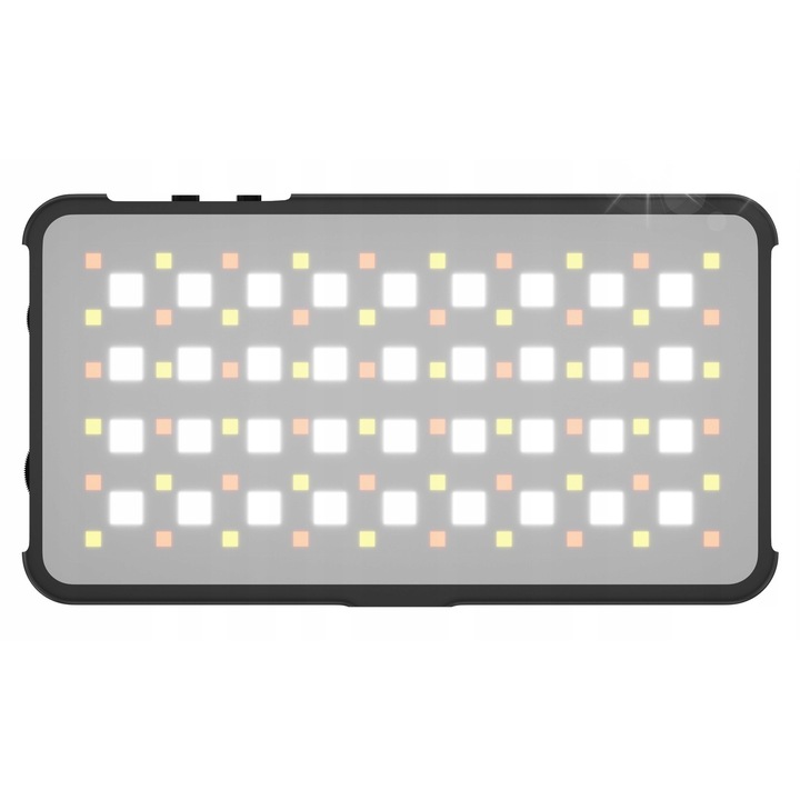 Lampa LED Rangha Mini, 2500-9900K, 1500mAh, 11x6cm, cu adaptor pentru montaj