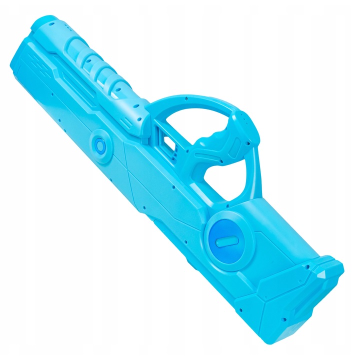 Воден пистолет click4TOYS, модел с батерия 1500 mAh, обхват 10 м, размери 64x22x7,5 см