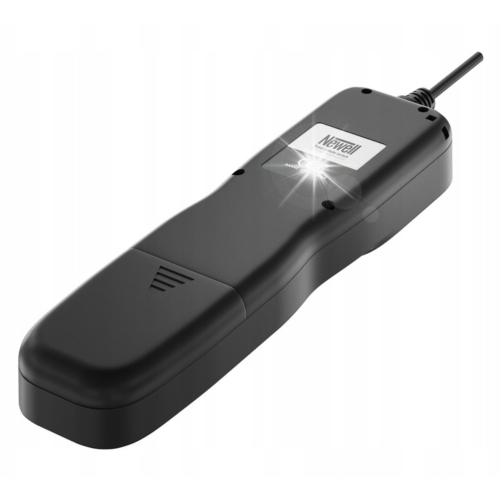 Wezyk spustowy Newell RS60-E3 cu interavalometru pentru aparate foto Canon, 15,5x4x1,8cm, 94cm cablu
