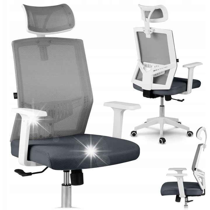 Irodai szék Sofotel Rotar, mikroszálas, állítható, deréktámasszal, 65x125cm