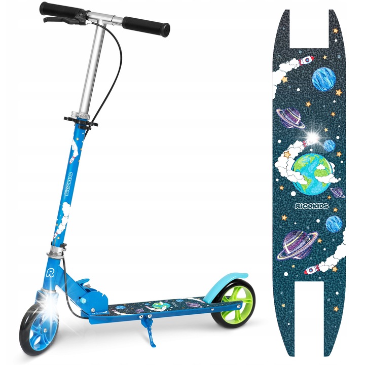 RicoKids Kodi roller, állítható, összecsukható, 145x30mm kerekek, ABEC-7, 3-8 éves gyermekeknek, max. 50kg