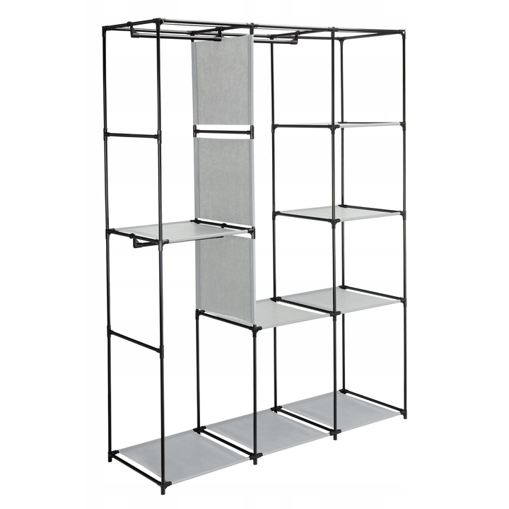 Dulap, GMM Group, Textil, Gri, 135x175cm