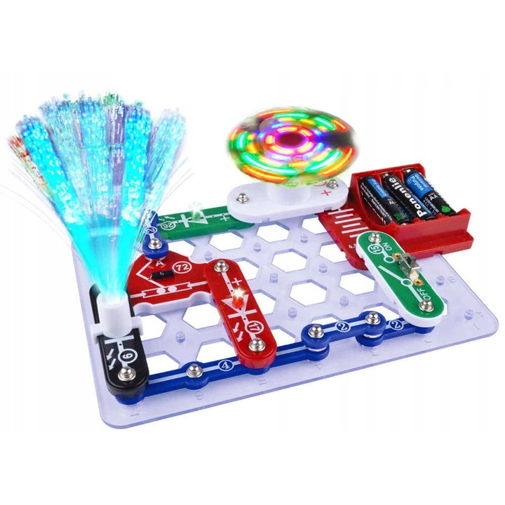 Jucarie educativa pentru invatare electronica, 33x19,5x4,5cm, pentru copii de la 8 ani, multicolor