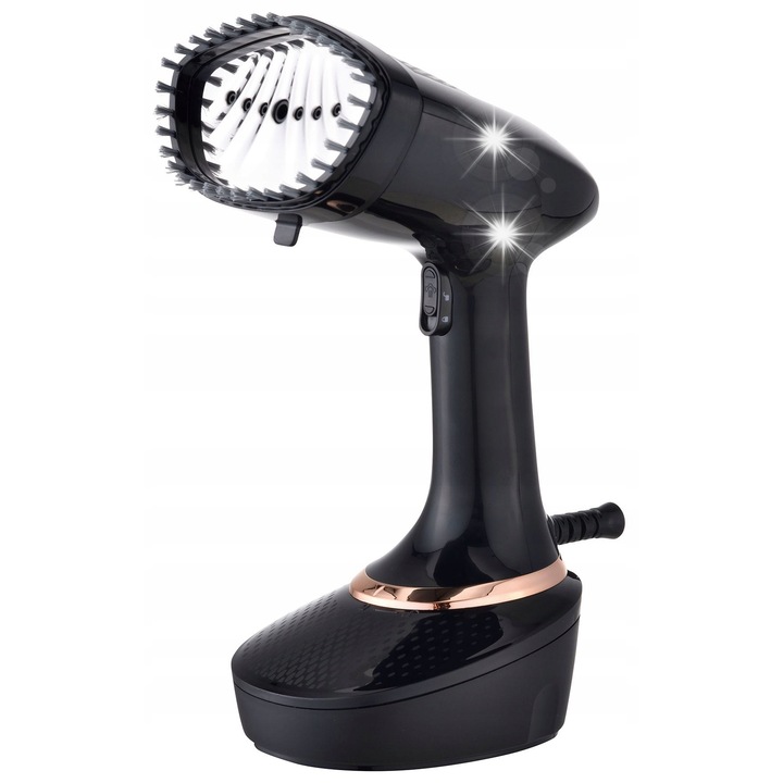 Parownica verticala pentru imbracaminte si tesaturi Klausberg, 1500W, capacitate 400ml, alb