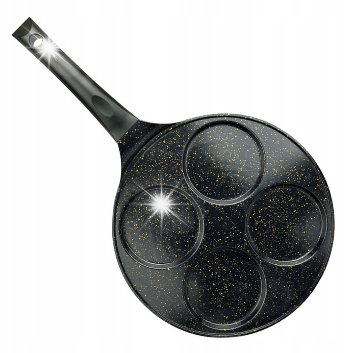 Brunbeste gránit bevonatú serpenyő, 26cm, tapadásmentes, hideg fogantyúval, szett