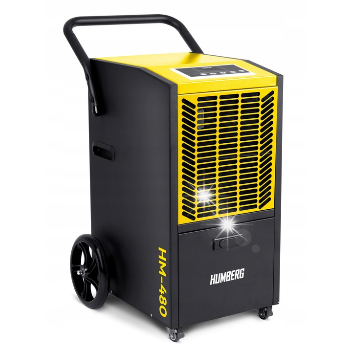Humberg HM-480 ipari párátlanító, 50L/24h, mobil, 32x70x45cm, 52dB, teljes készlet
