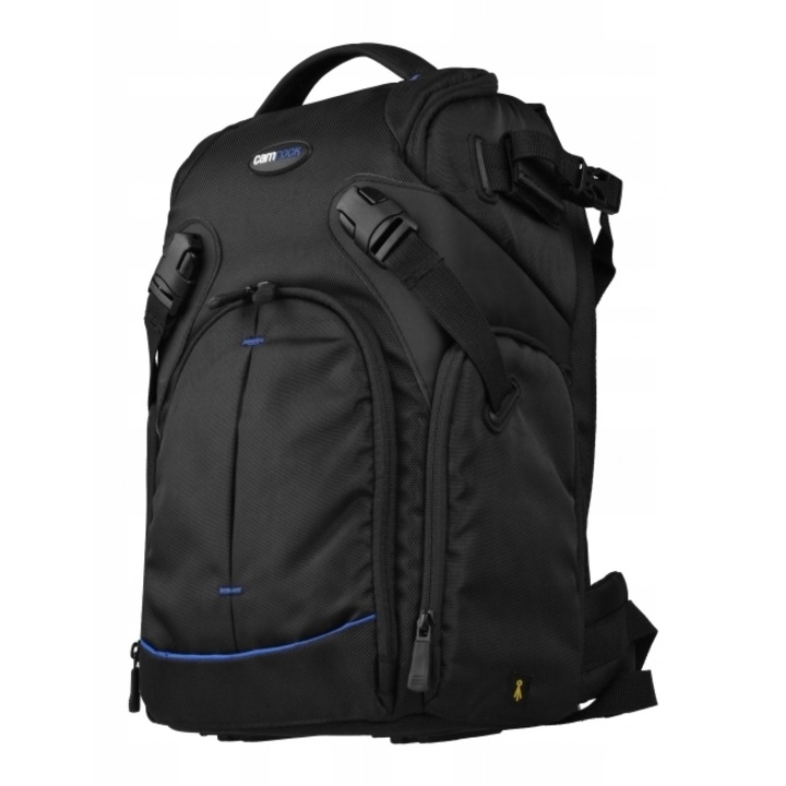 Rucsac foto-video Camrock Z40, 44x25x25cm, cu compartimente ajustabile si impermeabil