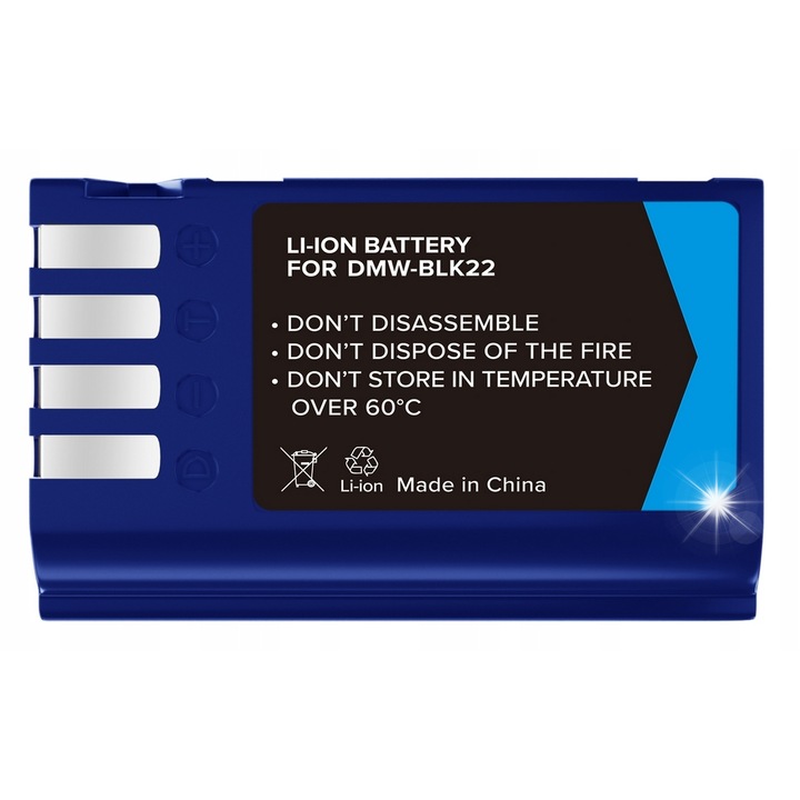 Acumulator Newell DMW-BLK22 pentru Panasonic Lumix GH5S, G9, GH6