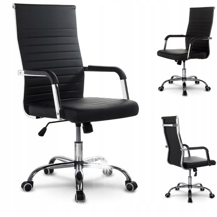 Scaun birou SOFOTEL Boston ergonomic piele ecologică 66x45cm