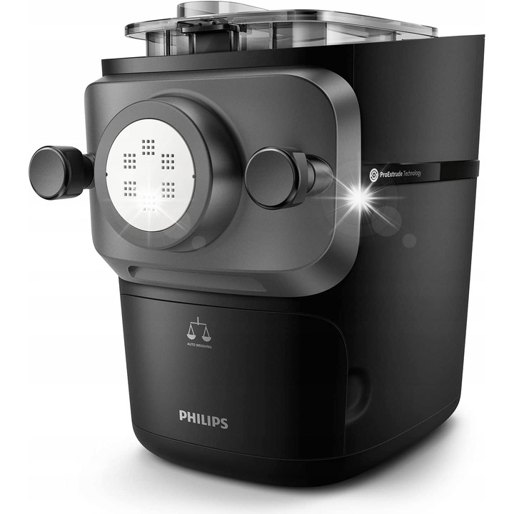 Машина за паста Philips HR2665/93, 8 форми, автоматична, черна, 32.7x22.9x32.2см