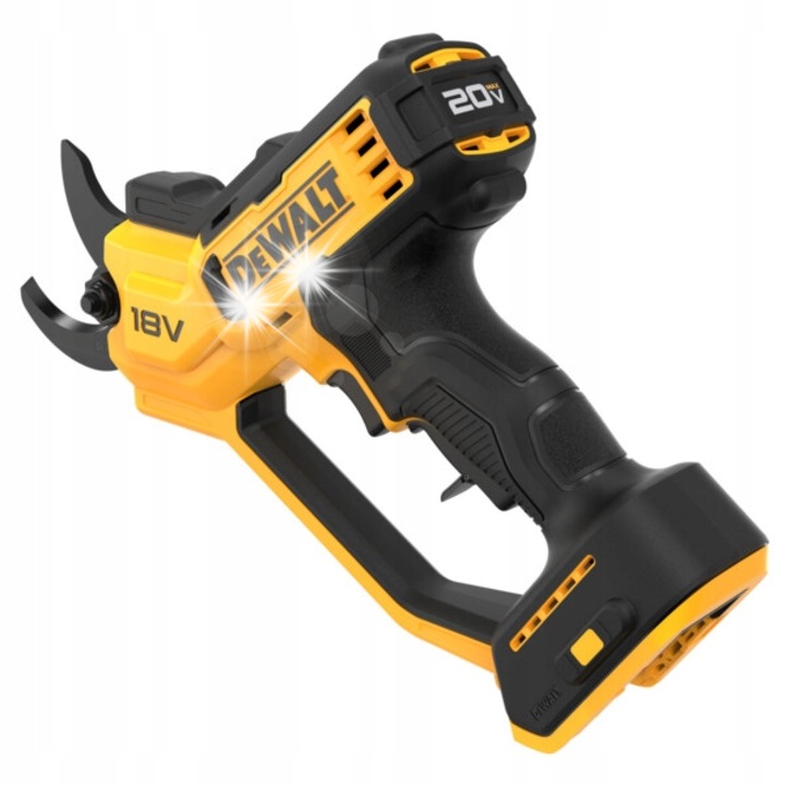 Foarfeca de gradina DeWalt pentru gradinarit, 38mm, electrica, fara acumulator, 18V, ergonomica