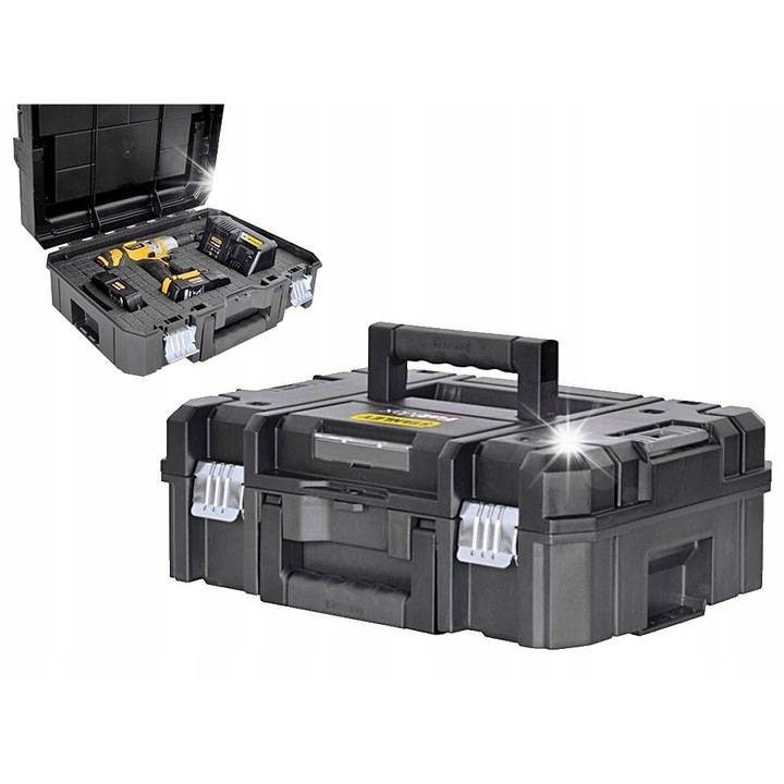 Skrzynia de depozitare Stanley FatMax PRO-STACK, 13,5l, 30kg, 43,5x34x16cm