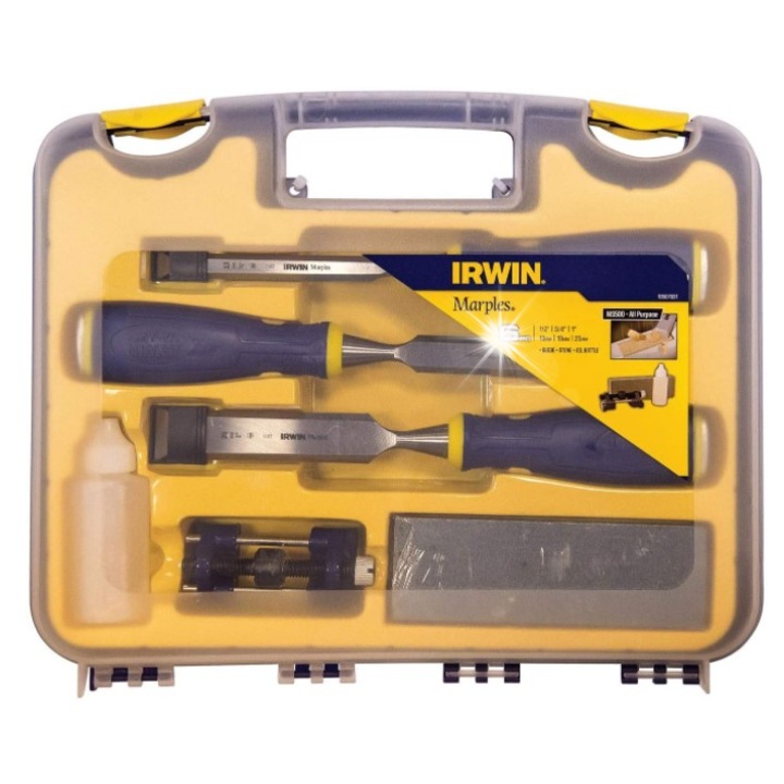 Комплект длета за дърво, Irwin S500S3SS, 1/2", 3/4", 1", с остро острие, устойчива дръжка, качествена стомана