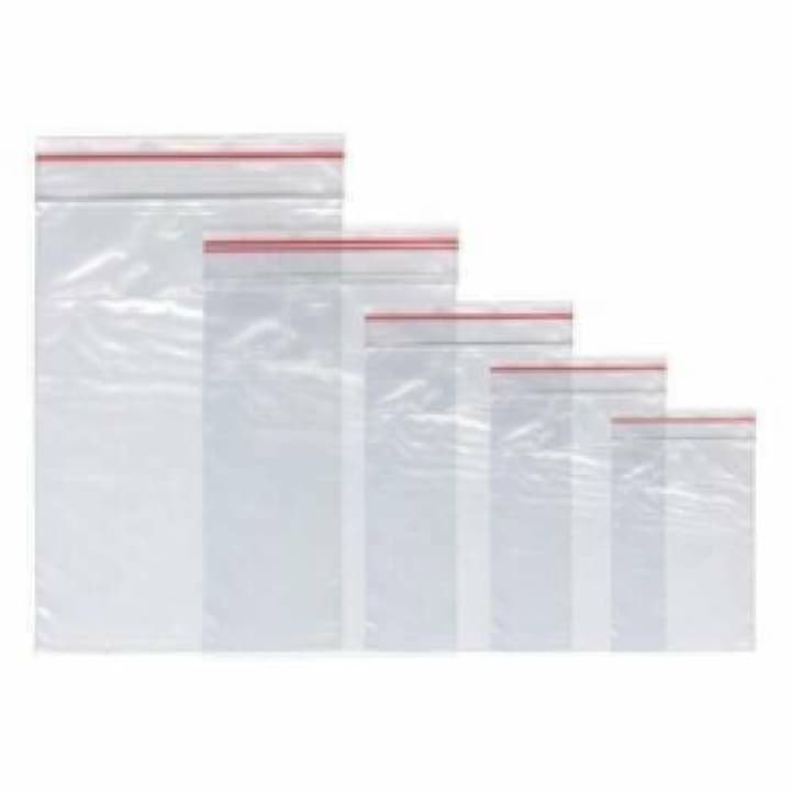 Simítózáras tasak 70x100 mm, átlátszó, 100 db egy csomagban Erősebb 45 mikron vastagságú tasakok