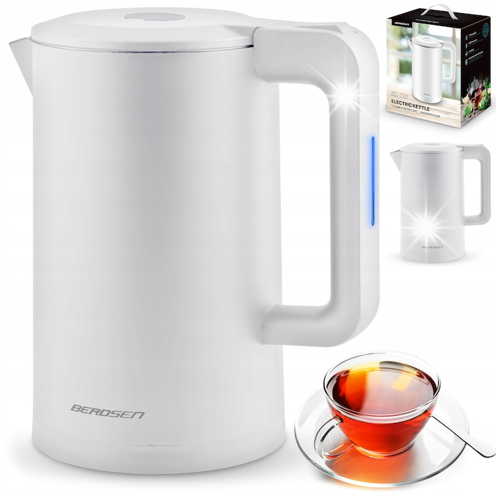 Fierbator electric Lafe, model CEG003, 2200 W, inox, capacitate 1,7 l
