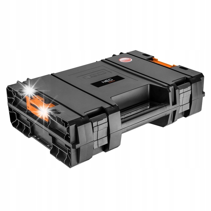 Skrzynia pentru electronarzedzia, NEO, 11L, rezistenta la apa si praf, 322x448x126mm