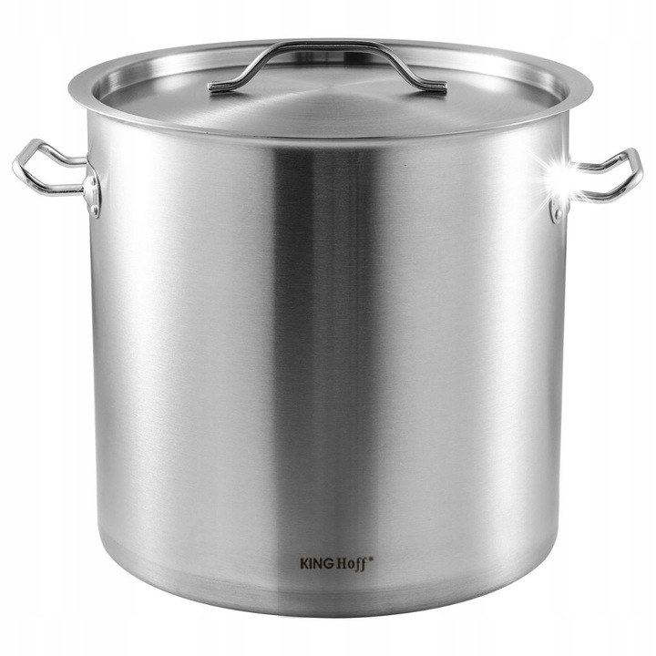Gastronómiai edény, Kinghoff, KH-1963, 25L, inox, O32cm