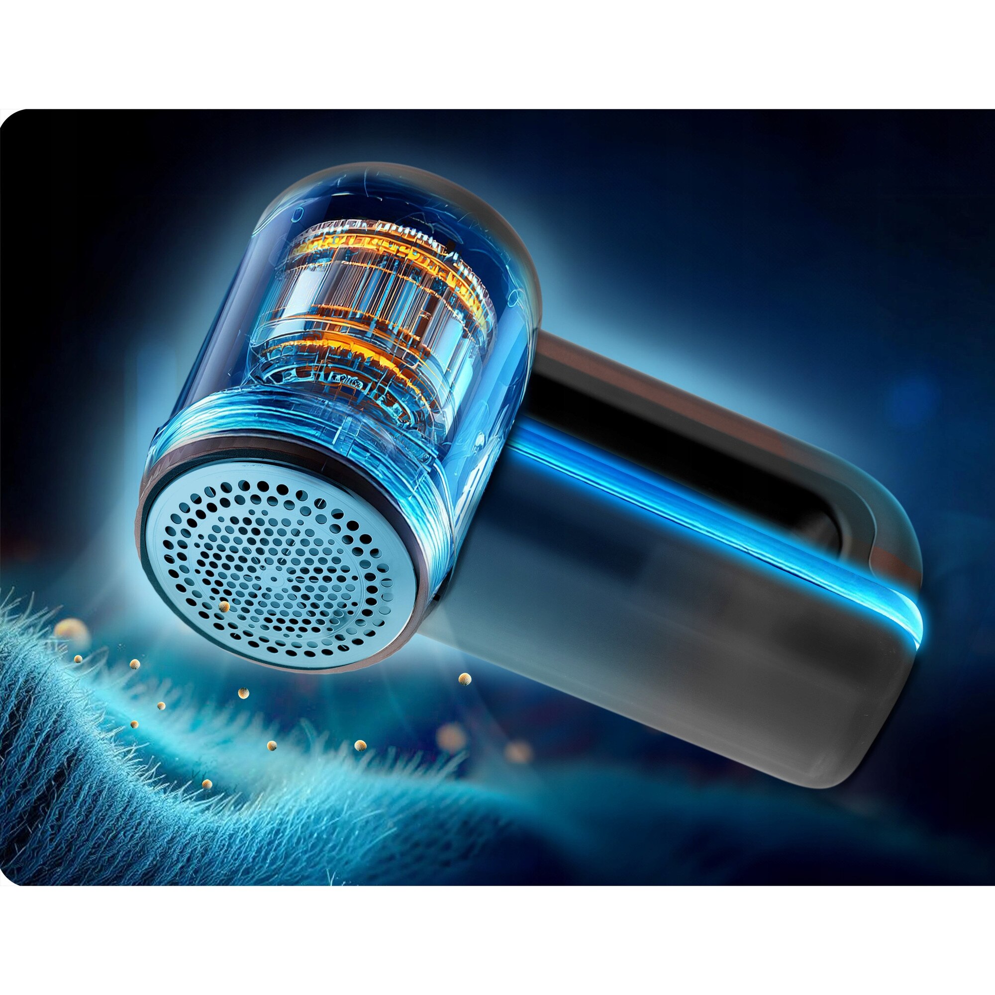 Aparat electric pentru haine Berdsen, cu display LCD, 3 moduri de intensitate, acumulator 2000mAh