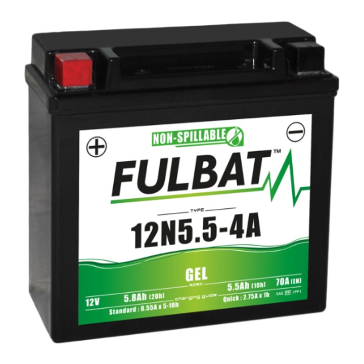 Fulbat 12N5.5-4A гелов акумулатор