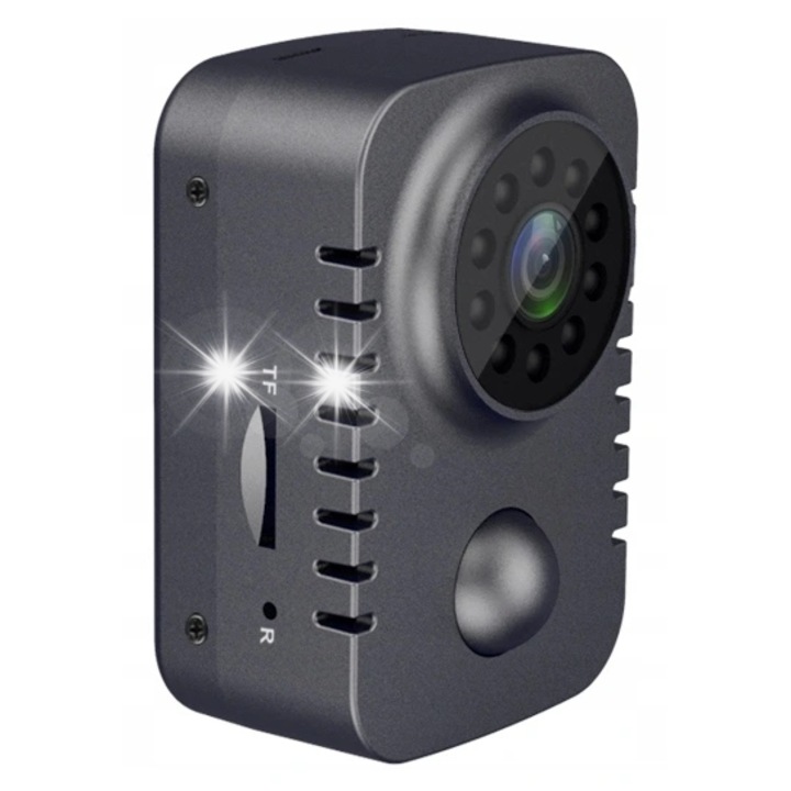Camera mini spion, detectie miscare, FULL HD, 5,5x3,7x2,3cm