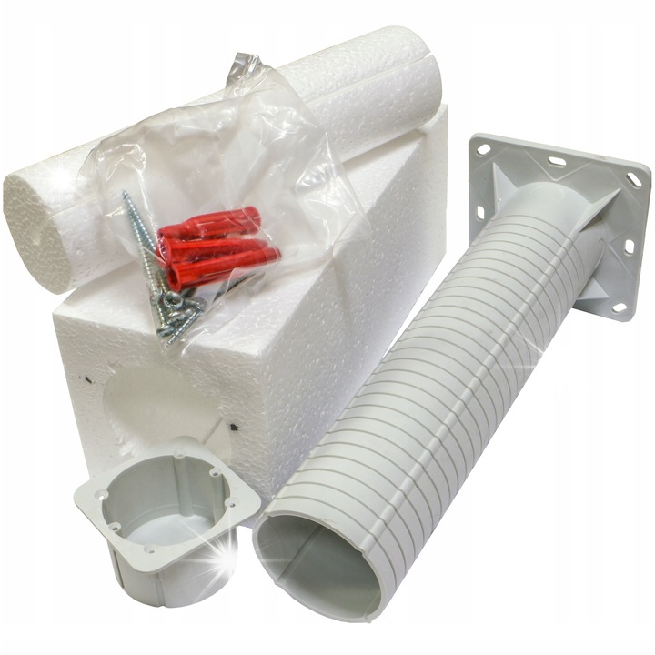 Cutie protectie Kopos KEZ 300 KB, 120x120x317,5mm, plastic, adancime 200mm