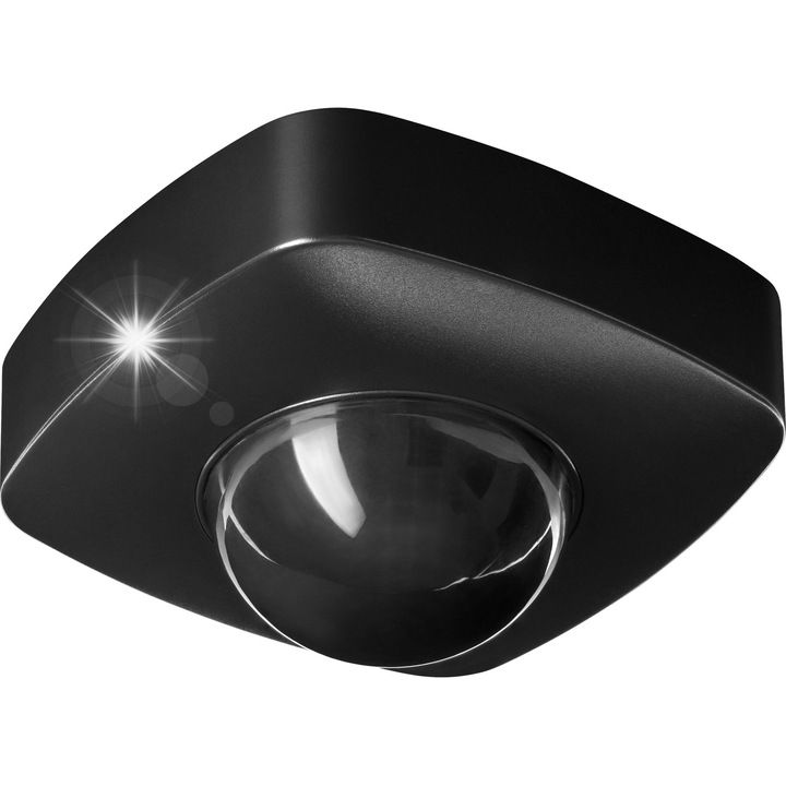 Senzor de miscare Orno, 360°, IP65, 2000W, negru, montaj pe tavan