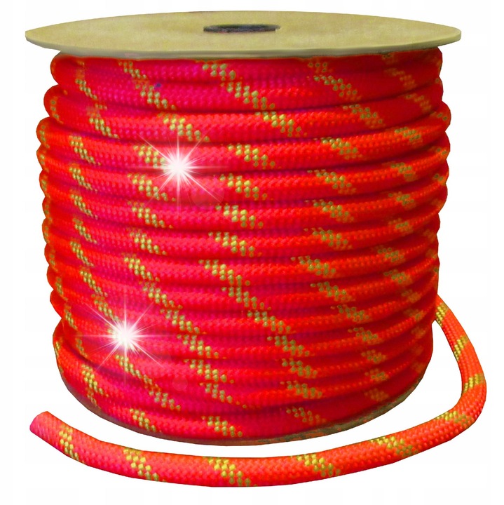 Linotech polipropilén kötél 16mm, 30m, UV-álló, fekete színű