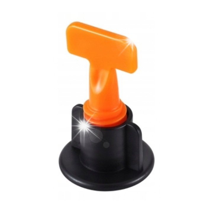 Set accesorii nivelare placi Satis, 50 clipe, reutilizabile, 2-8mm