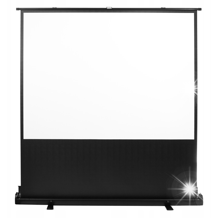 Ecran de proiectie portabil, 86'', 4:3, Matt White, 190x188cm, set