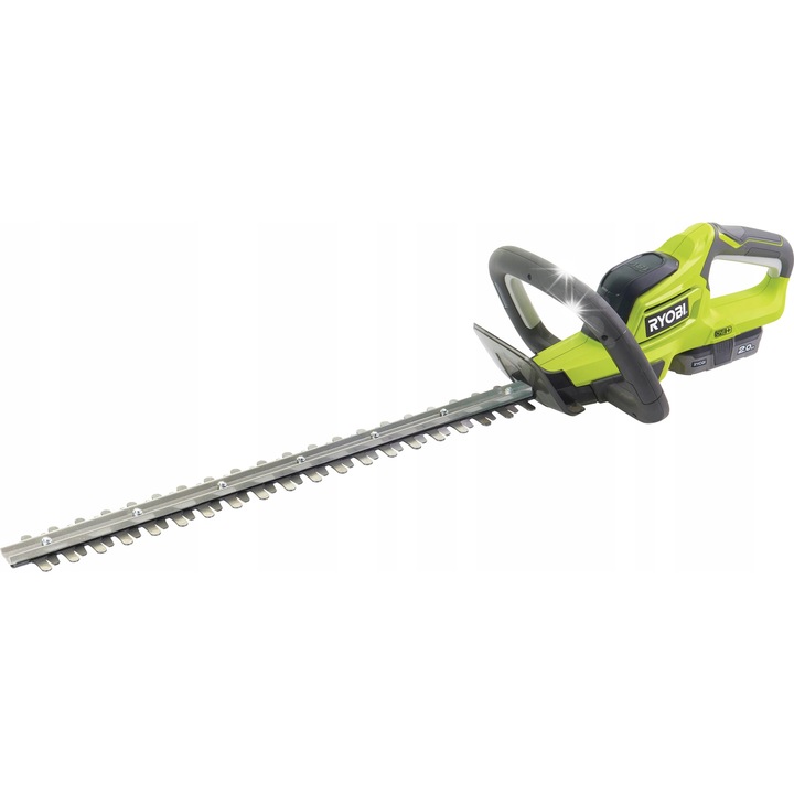 Foarfeca de taiat gard viu Ryobi 18V, 45cm, acumulator 2.0Ah, set cu incarcator
