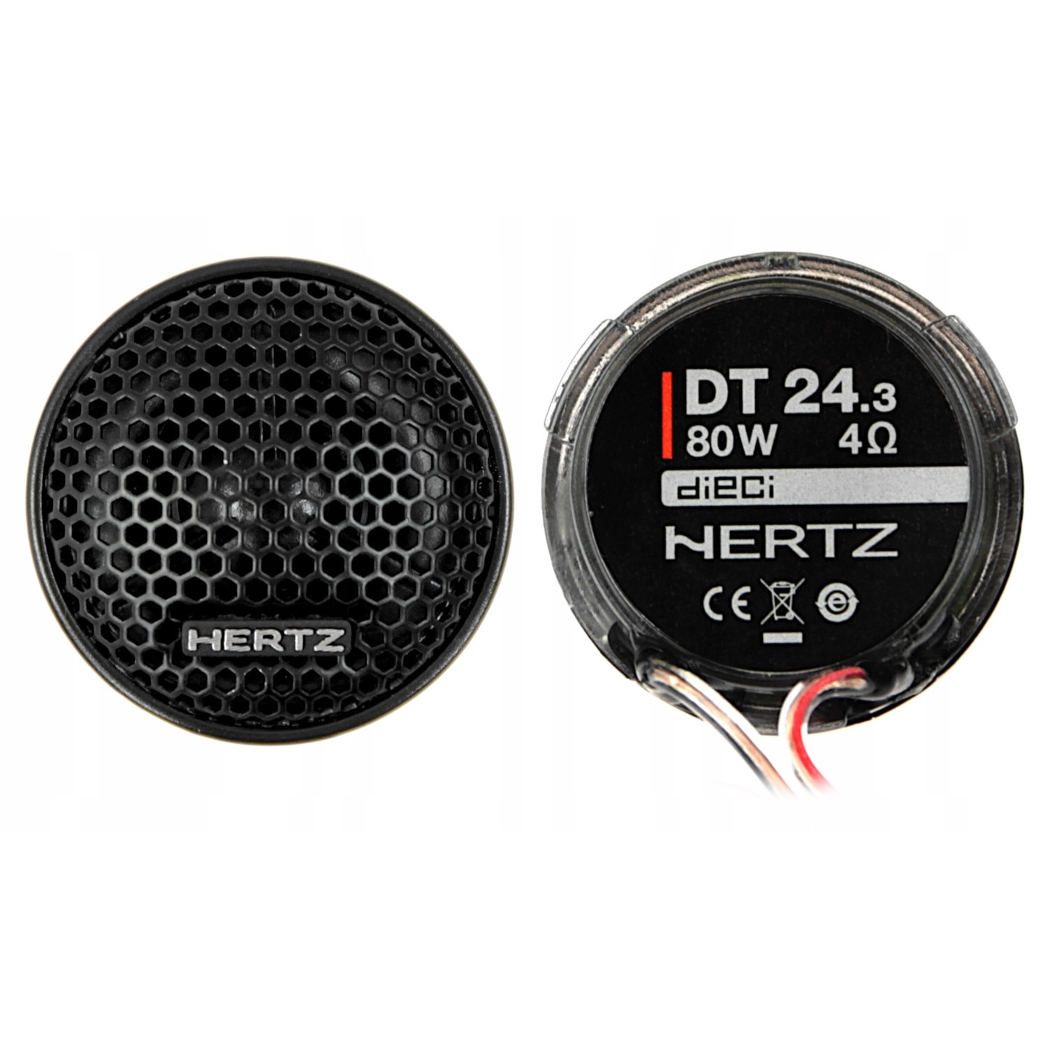 Boxe auto Hertz DSK 165.3, 2-drozne, 160W, 4Ω, negru, 80x40x15mm