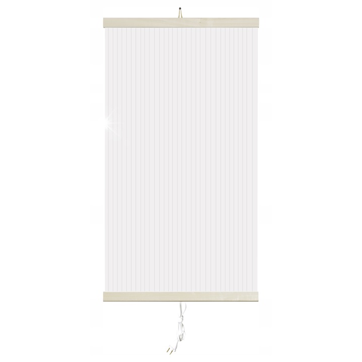 Panou radiant decorativ Trio, 430 W, 100x57cm, 2 niveluri de putere, montare pe perete