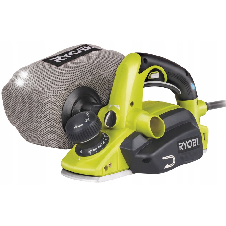Rindele electrica Ryobi, model EPN7582NHG, 750W, 82mm latime, 12mm grosime, sistem DustTech