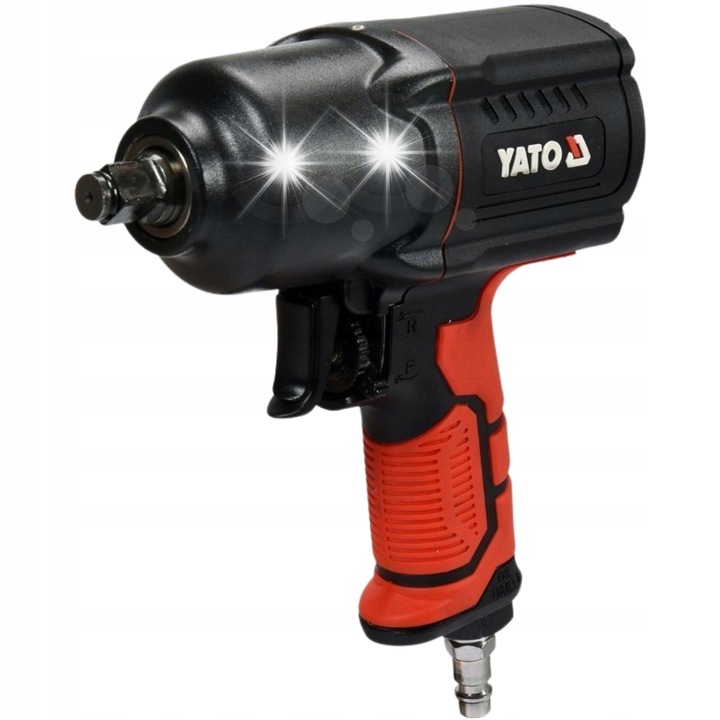 YATO légkulcs 1/2" 1700Nm, Twin Hammer mechanizmus, 7000 ford./perc, 6.3 bar