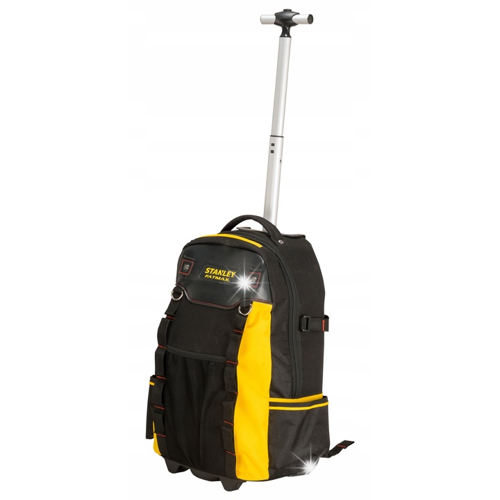 Rucsac unelte Stanley FatMax pe roti, 54x36cm, 24,5l, nylon 600D, organizatoare interioare