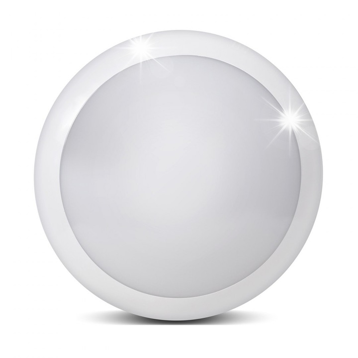 Плафонна лампа LED Maclean 16W IP66, студена светлина, размери за стенен или таванен монтаж